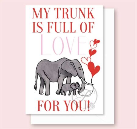 HOLIDAY MY TRUNK IS FULL OF GREETING LOVE