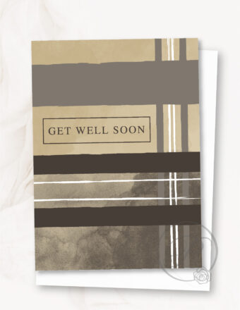 Watercolor Icons Sending Healing Vibes Your Way Greeting Card, Get Well  Soon Greeting Cards